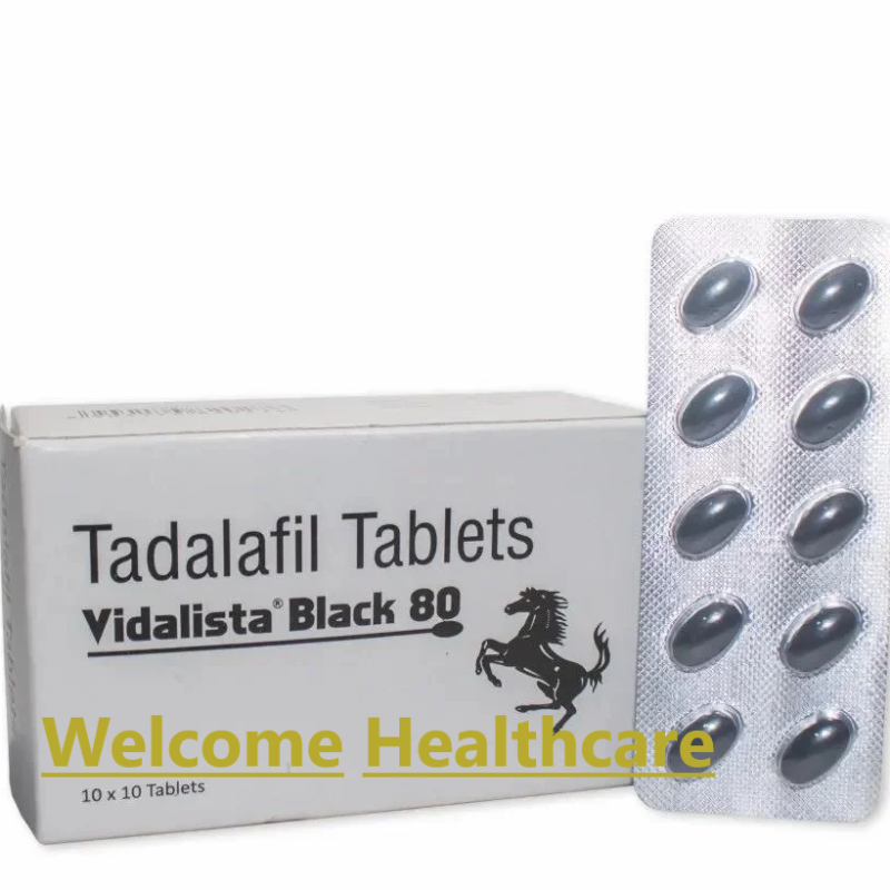 Vidalista 80mg Black Tablet