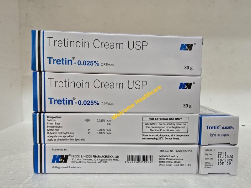 TRETINION 0.25% CREAM