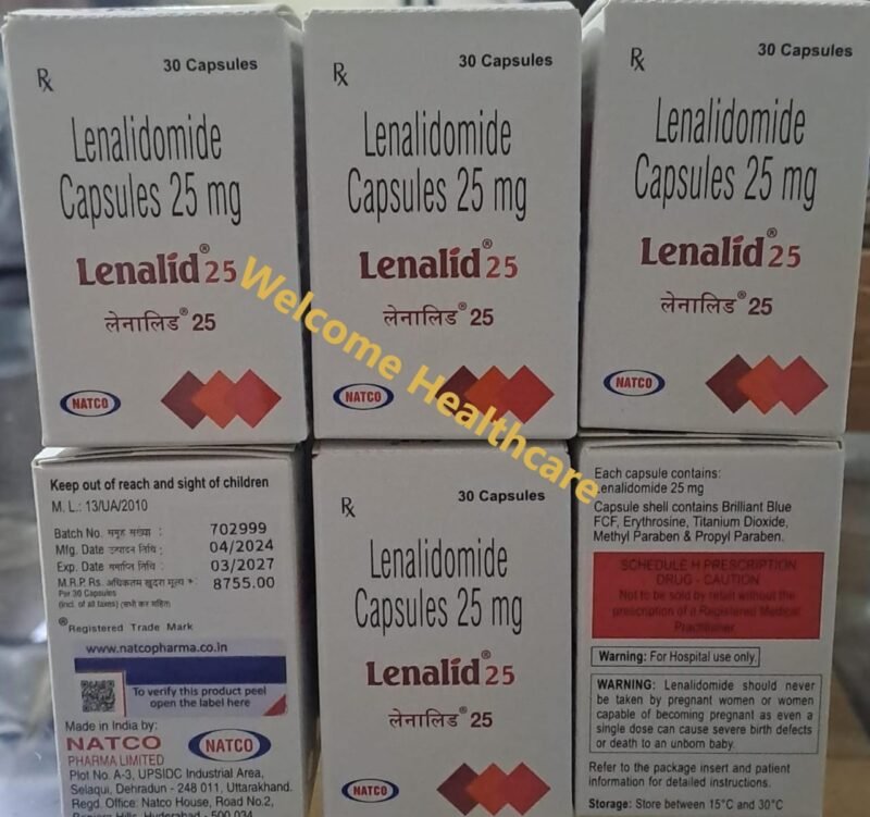 LENALIDOMIDE 25mg TABLET