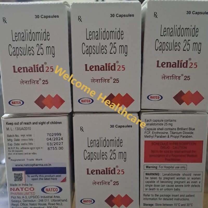 LENALIDOMIDE 25mg TABLET