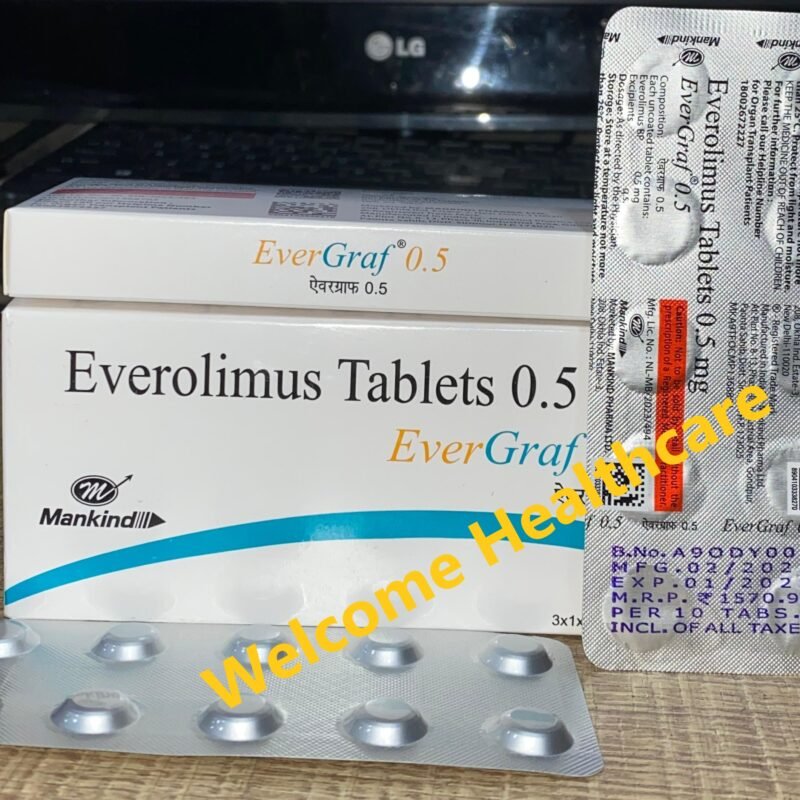 EVERGRAF 0.5mg