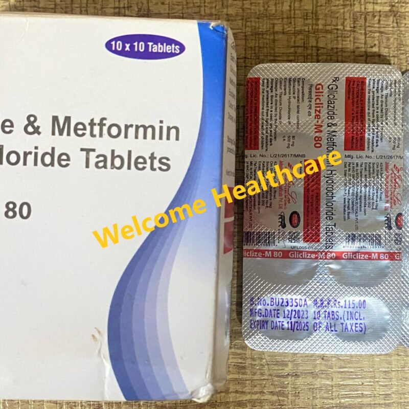 GLICLIZE-M 80mg