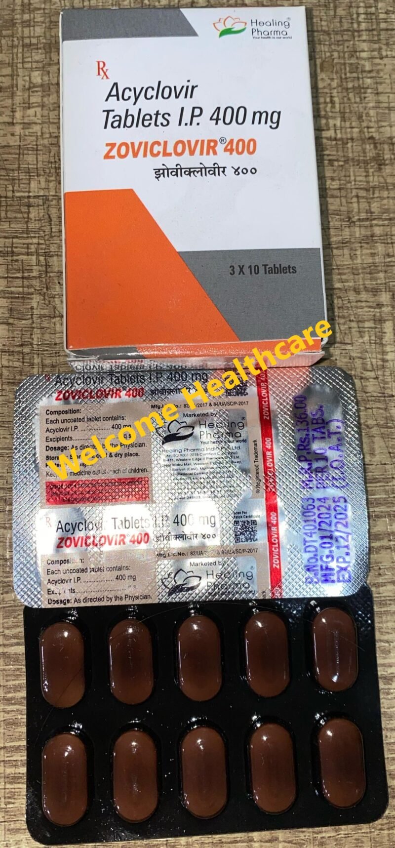 ZOVICLOVIR 400mg