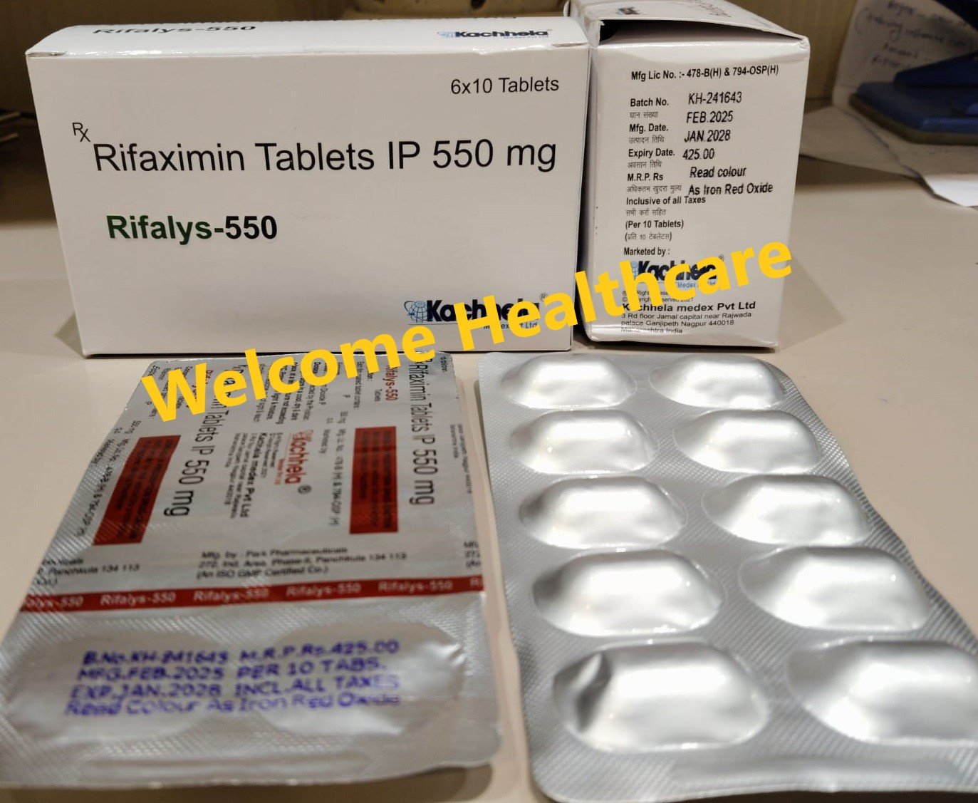 RIFALYS 550mg