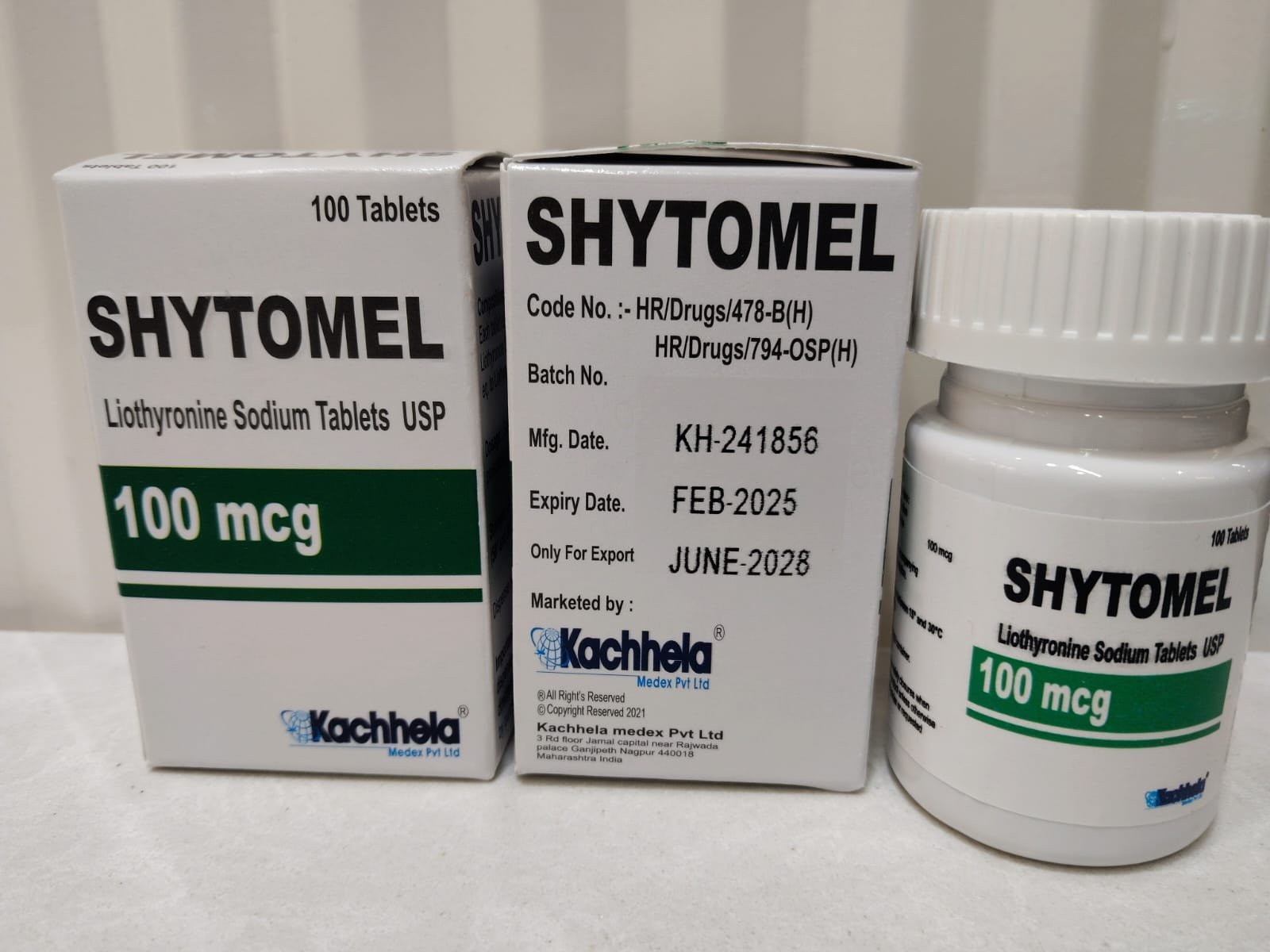 SHYTOMEL 100mcg