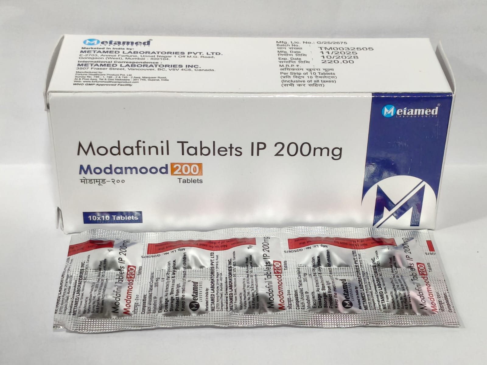MODAMOOD 200mg TABLET