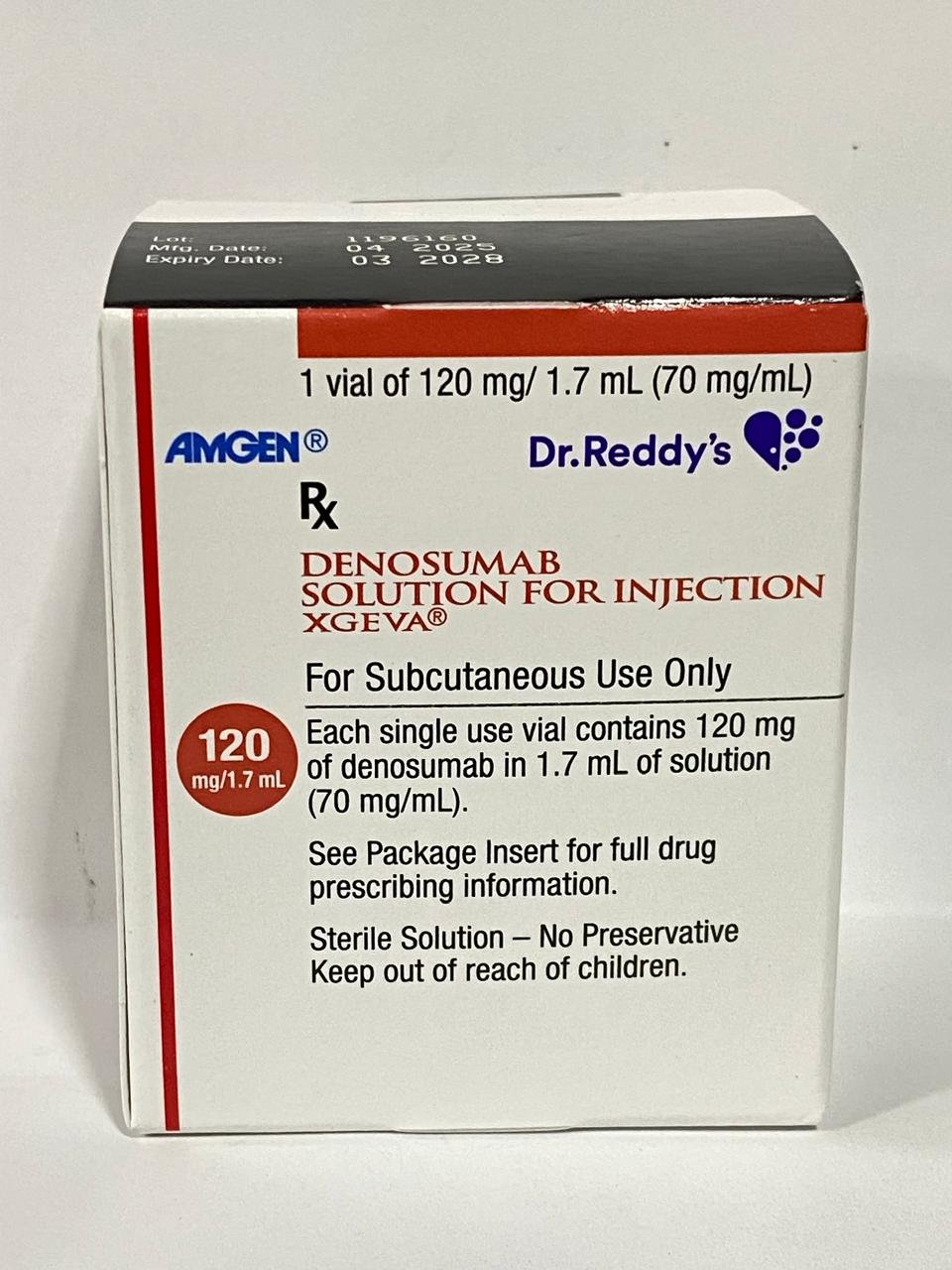 XGEVA 120mg INJECTION
