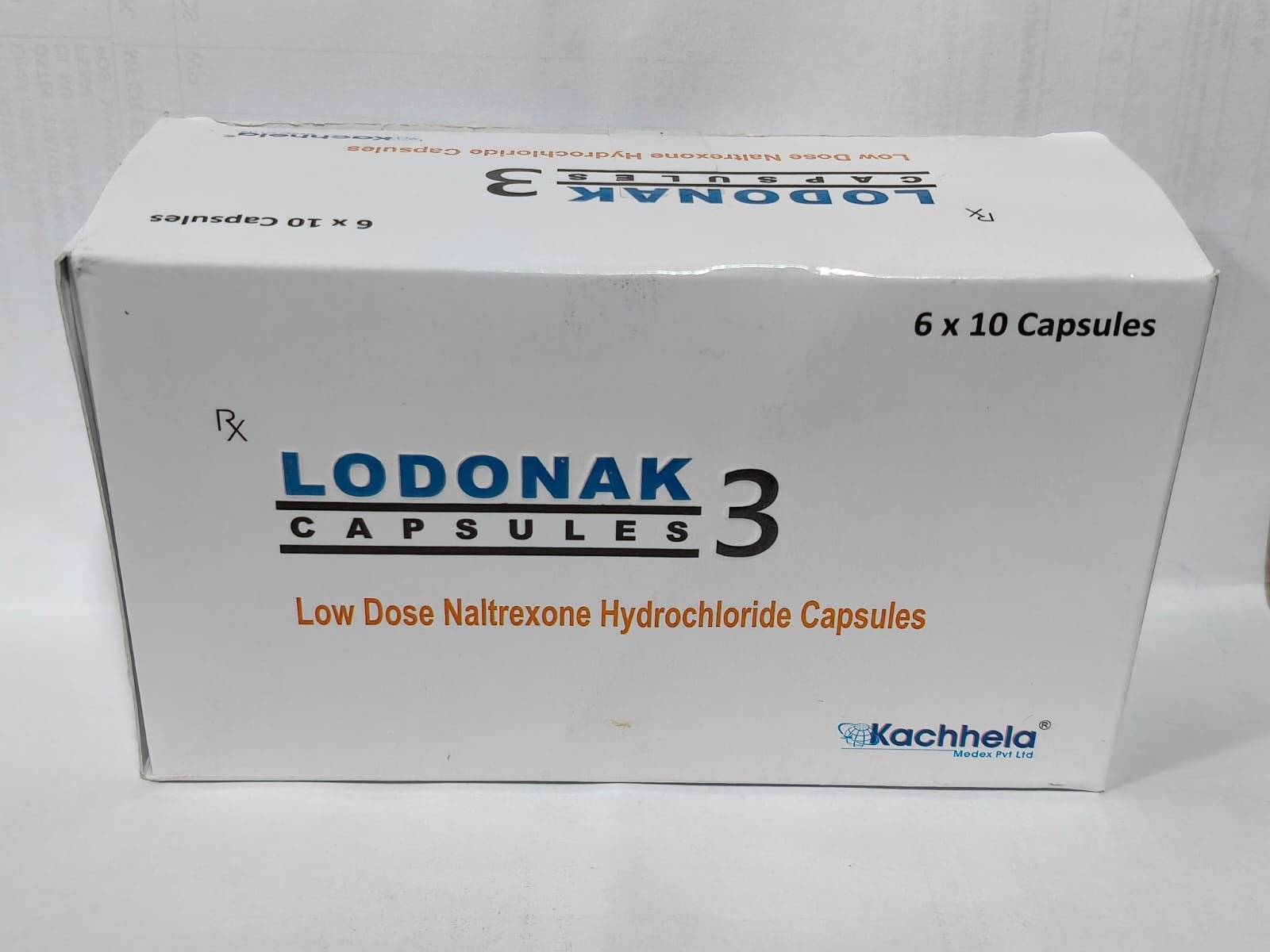 LODONAK 3mg CAPSULES