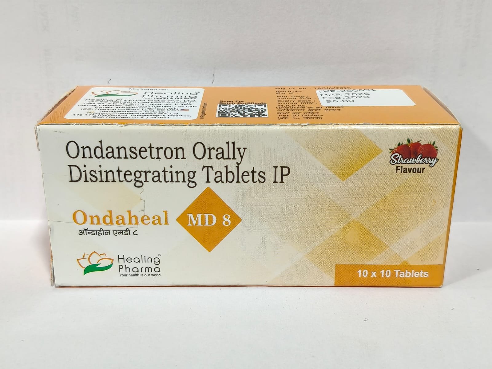 ONDAHEAL MD 8mg TABLET