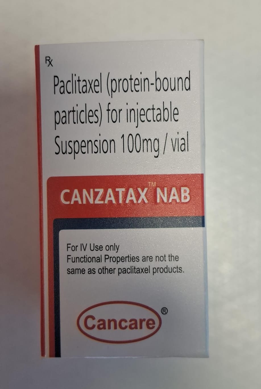 CANZATAX NAB 100mg INJECTION