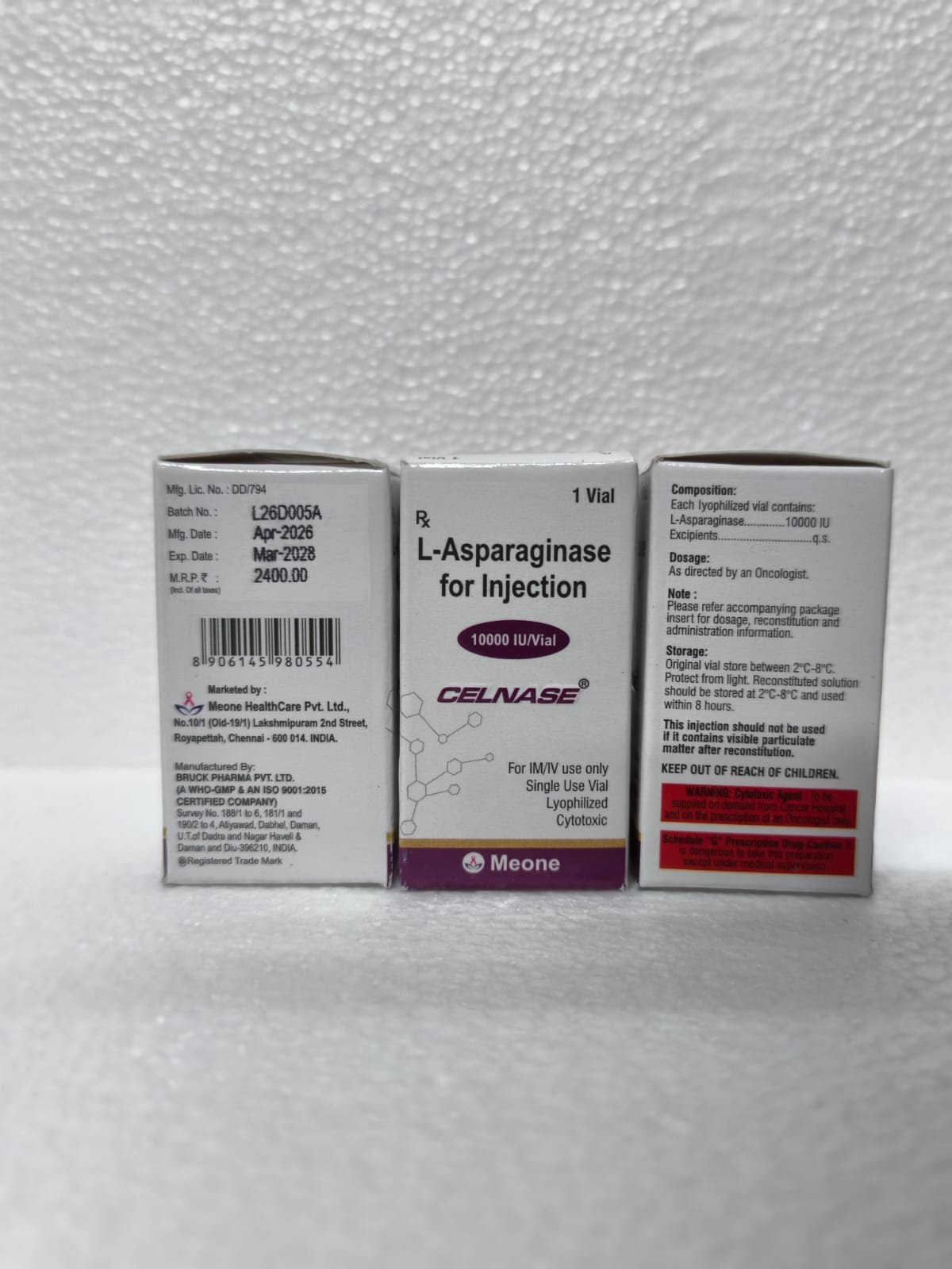 CELNASE 10000iu INJECTION